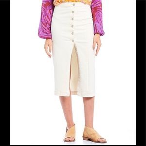 🌈 Free People Denim Skirt 🌈